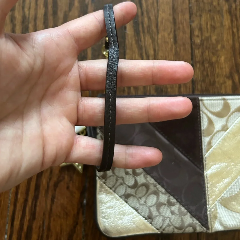 Coach Patchwork Collection Wristlet - Picture 4 of 11